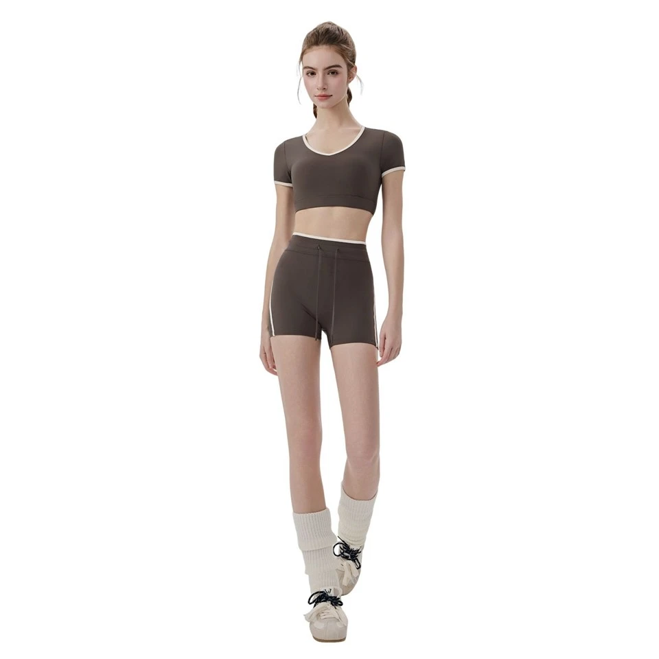 Color Blocking Yoga Workout Sets high quality