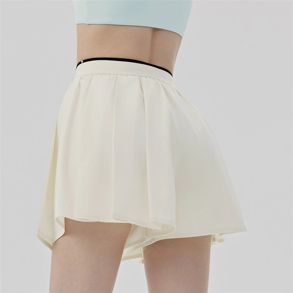 Exercise Pants With Attached Skirt factory