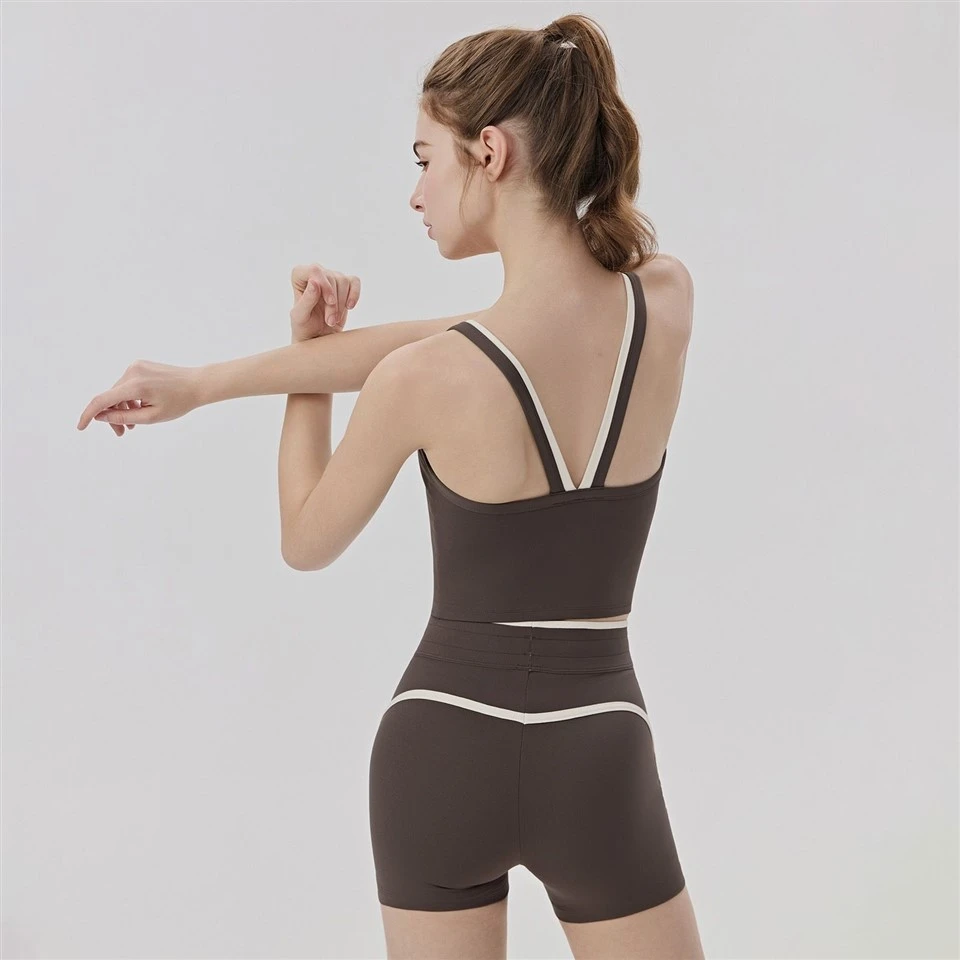 Nude Feel Matching Yoga Sets factory