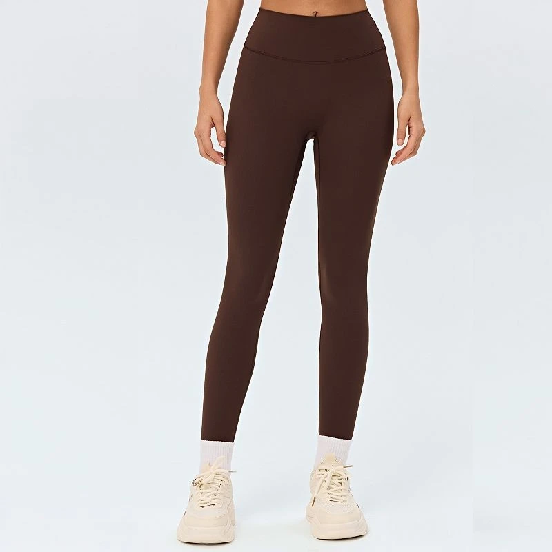 High-elasticity Yoga Pants With Side Seam-free And Belly Control