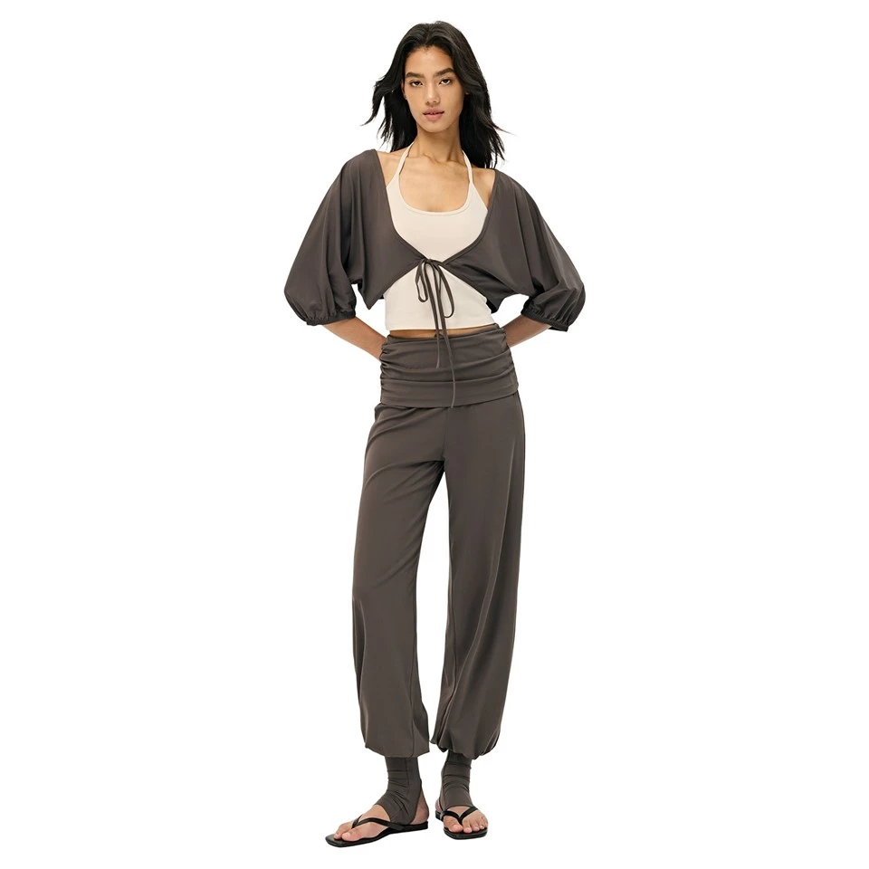 Relaxed Effortless Three-Piece Workout Set