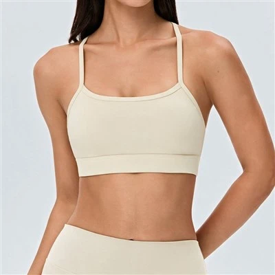 Adjustable Y-shaped Shoulder Strap Yoga Bra