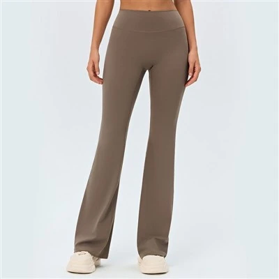 Back Waist V-shaped Hip-lifting Slightly Flared Pants