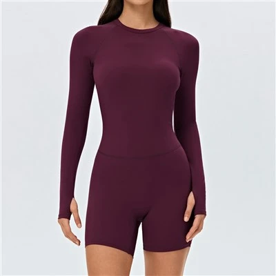 Hook-and-eye Backless Hip-lifting One-piece Garment