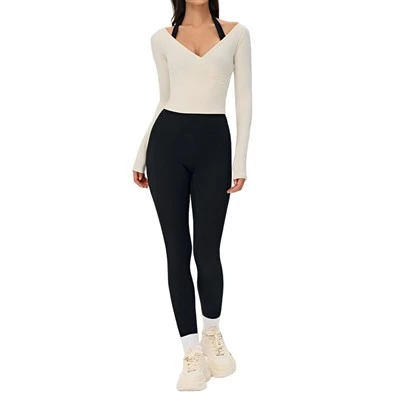 Neck-hanging Tight-fitting Belly-controlling Sports Suit