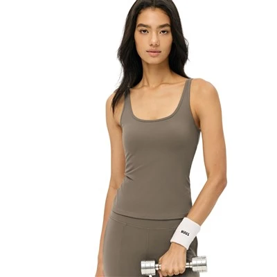 Double 6 Lycra U-Neck Yoga Vest