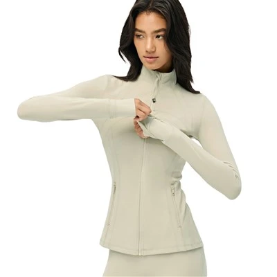 Double 6 Lycra Waist-Cinching Yoga Jacket