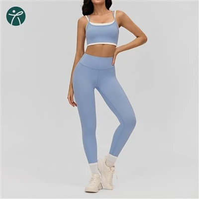Tight Fitting Yoga Set Outfit