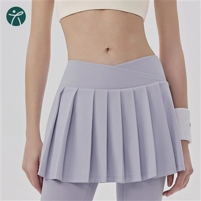 Workout Pants with Skirt