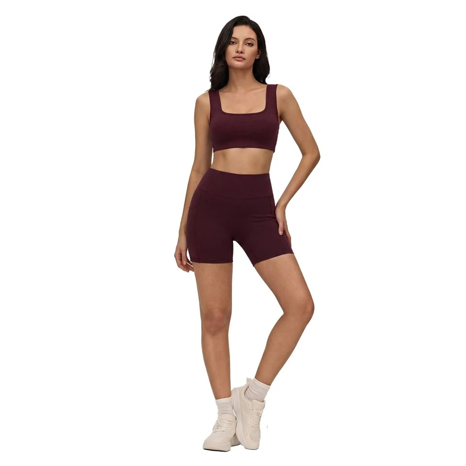 Women's Yoga Shorts With Pockets high quality